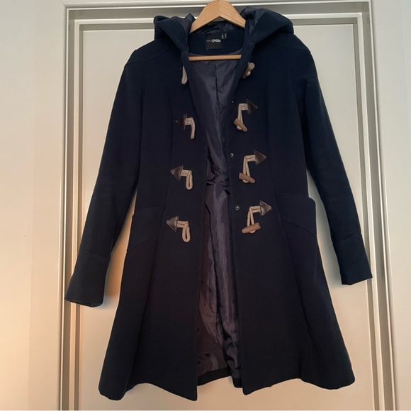 HOST PICK⭐️New as✨Hooded Duffle Coat💙Navy💙 - Picture 2 of 15